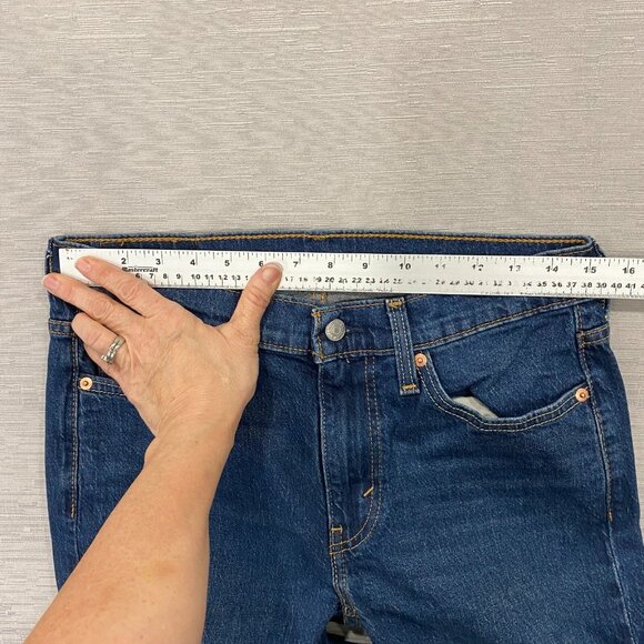 Levi's 514 Jeans Mens 30 x 30 Straight Leg Regular Fit Medium Wash Denim Pants - Picture 6 of 12